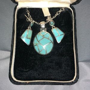 Turquoise jewelry  set